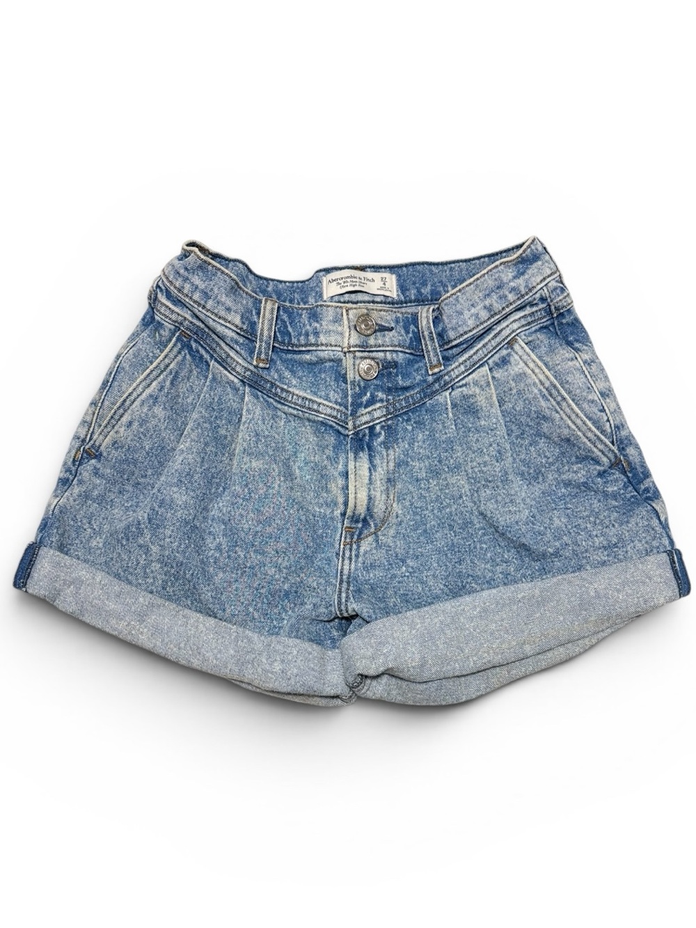 Abercrombie & Fitch 80s Mom Short Ultra High Rise size 4 - Picture 2 of 4